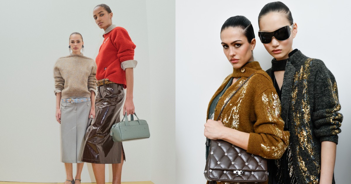 宋雨琦寶寶藍穿搭現身Tory Burch！2026秋冬大秀，打造不過時的服裝單品！