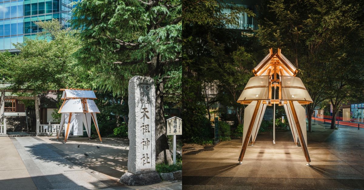 打造超美日本神社！台灣藝術家范承宗新作《六本木帆城》現身東京