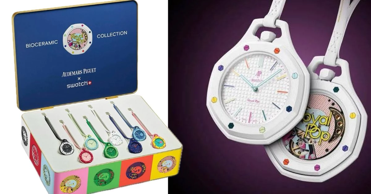 AP x Swatch「Royal Pop」懷錶官方照釋出！8款配色一次看，5家直營店有售