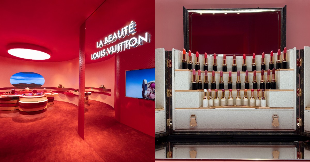 LV台灣首間彩妝實驗沙龍開幕！55款唇膏、AI試妝與VIP妝容體驗亮點一次看