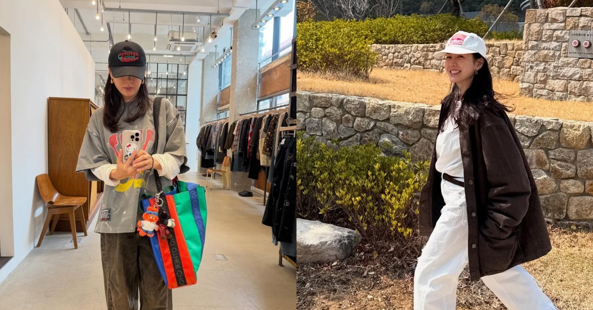 孫藝珍43歲減齡穿搭10招！針織毛衣+牛仔寬褲「這樣穿」不輸大學生