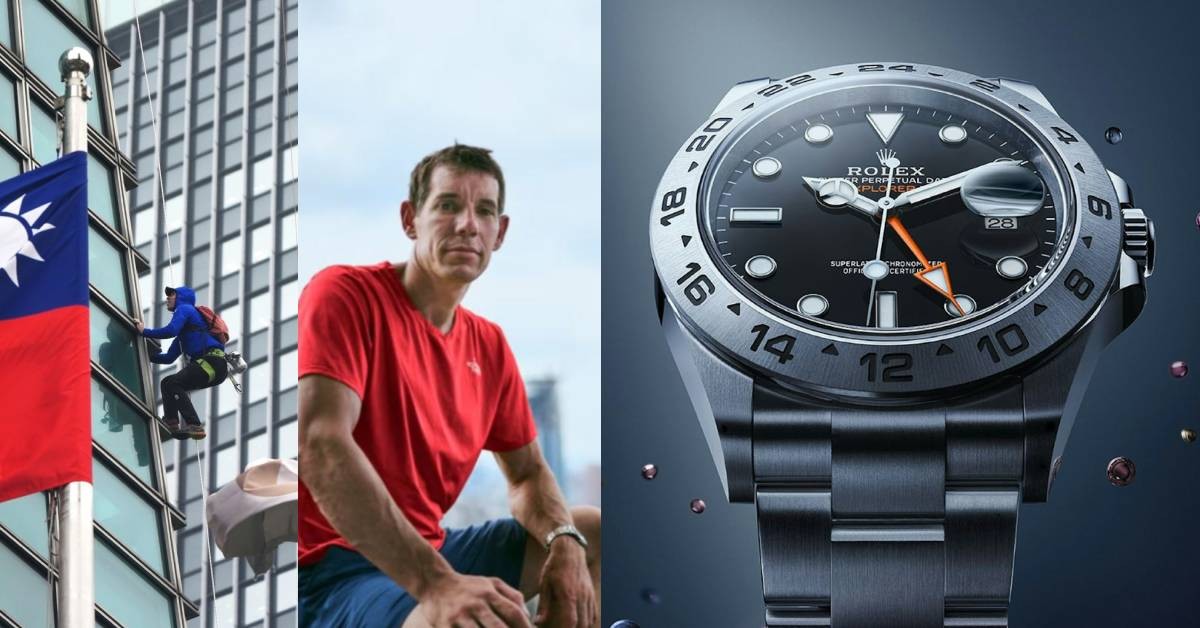 Netflix直播Alex Honnold徒手爬101！手上「這款勞力士」意外成亮點