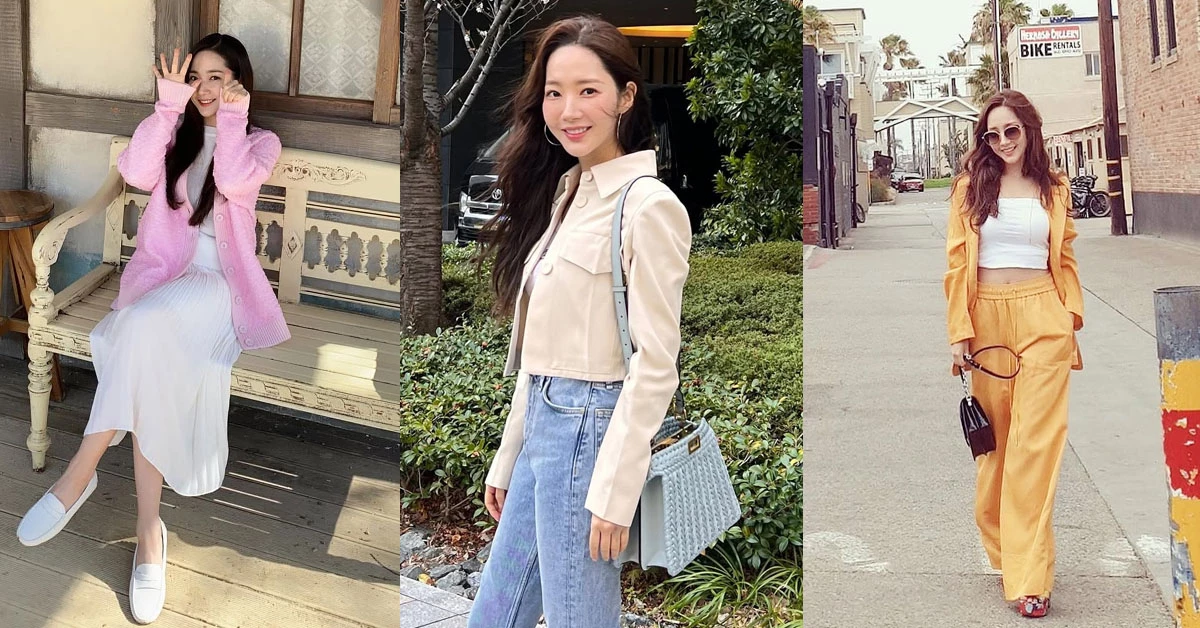 40歲朴敏英減齡穿搭藏在細節裡！「少女心機」重回20歲青春初戀