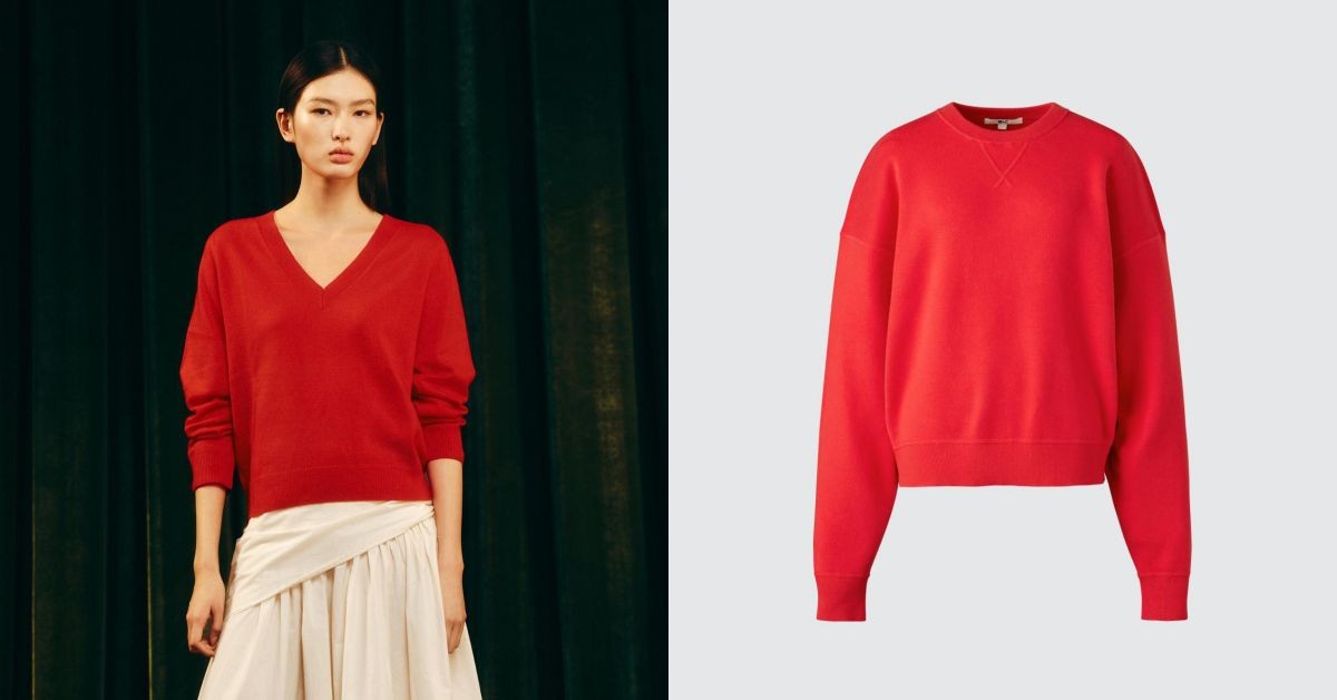 平價紅色針織衫推薦7款：Uniqlo、Gap新年開運穿搭「這樣穿」財運大吉