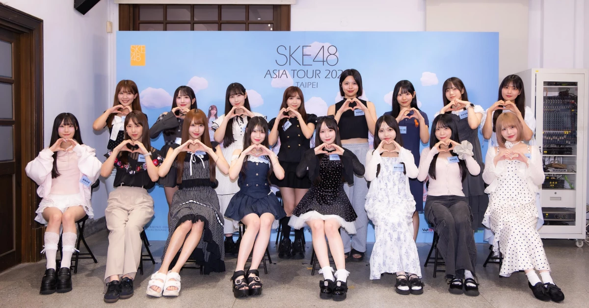 SKE48首度全員登台！遇塞車反喊「超幸運」，驚訝台灣竟沒有「台灣拉麵」