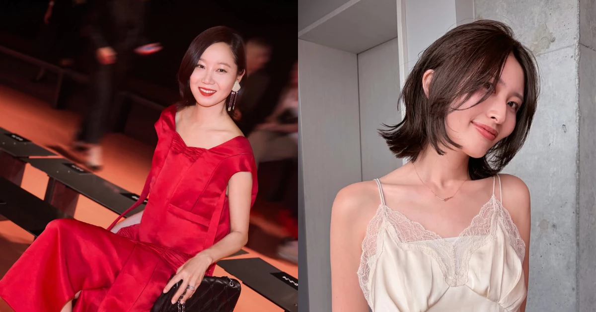 46歲孔曉振自然捲短髮太減齡！5款顯小臉髮型推薦，圓臉、細軟髮都適合
