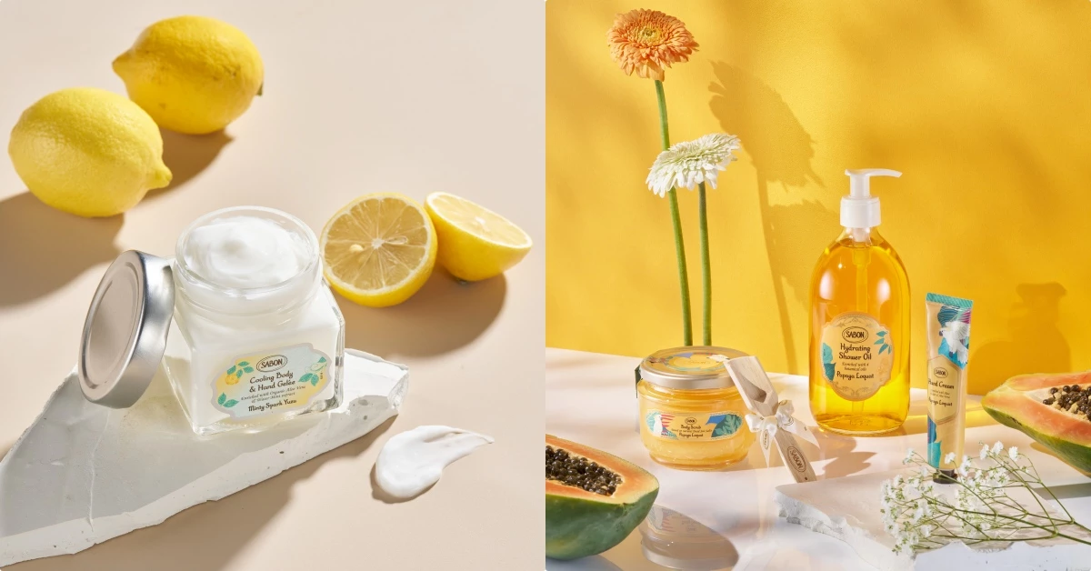 不用飛出國！《SABON》熱帶果嶼、沁柚莫西多系列把炎夏變海島度假！