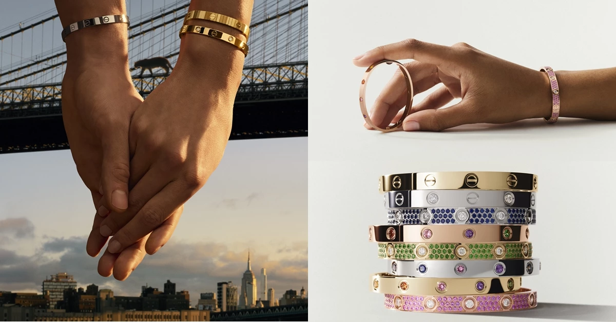 Cartier 將「愛」化為色彩，Love 系列持續進化，細節一次看！
