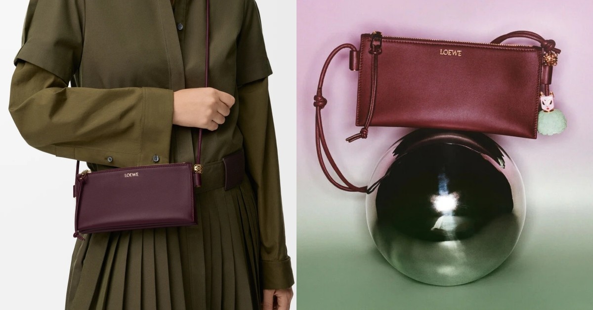 Loewe這款隱藏美包是它！小尺寸大容量，加上這個客製化細節準備賣翻！