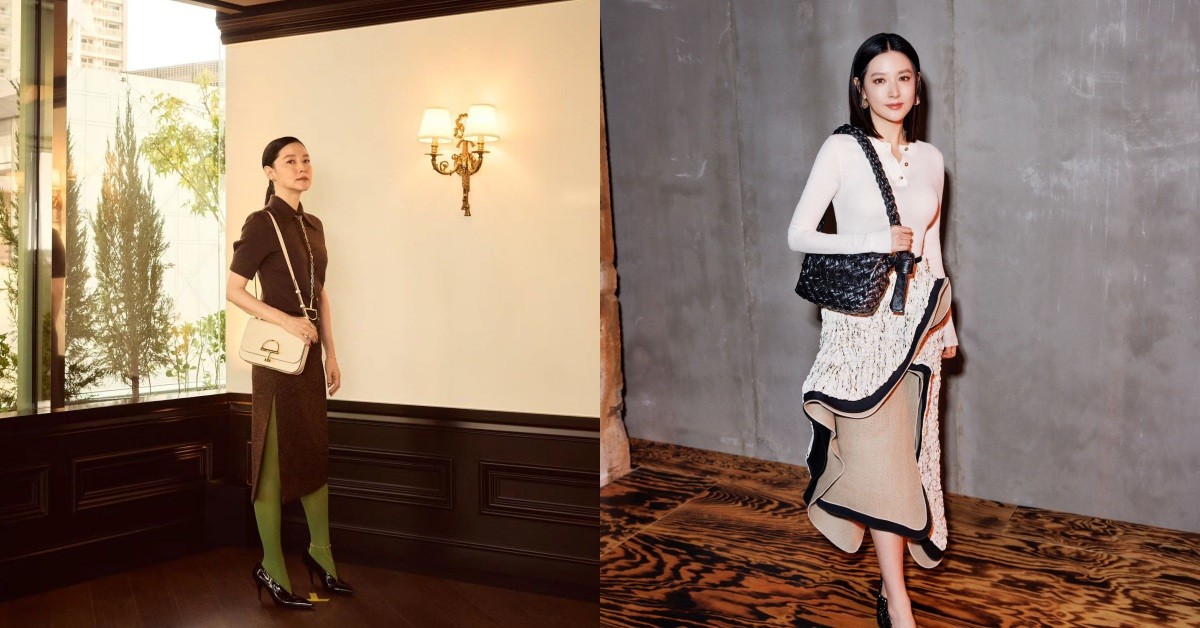 54歲李英愛減齡穿搭5公式：白色針織衫「這樣穿」年輕10歲