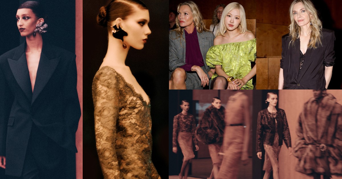 YSL 2026秋冬9大亮點：Rosé同框蜜雪兒菲佛、經典菸裝60週年全解析