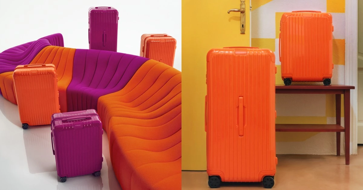 Rimowa新色登場！限定亮橙、紫紅色，讓你機場不會拿錯行李箱！