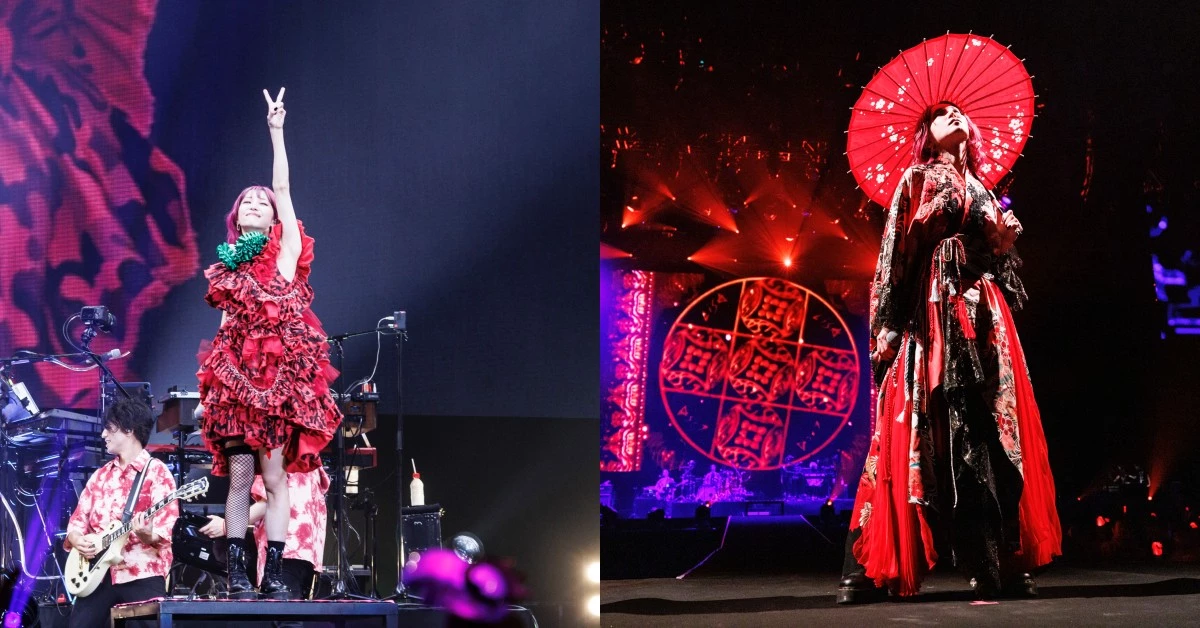 直擊｜LiSA 攻蛋大秀「ㄅ級分！」《鬼滅》神曲連發萬人合唱，粉絲排字兼慶生感動「美夢成真」