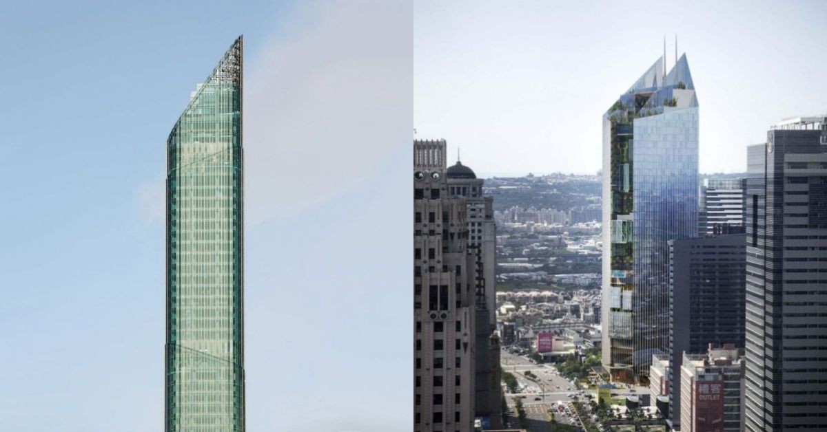 全台十大高樓新地標：台北第二高樓「雙星」、高雄第四高樓「鴻海雙塔」