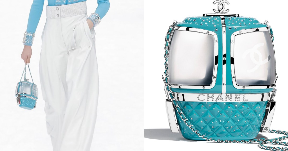 老佛爺最後作品!Chanel「纜車包」登場,純白與湖水綠設計小香迷必買