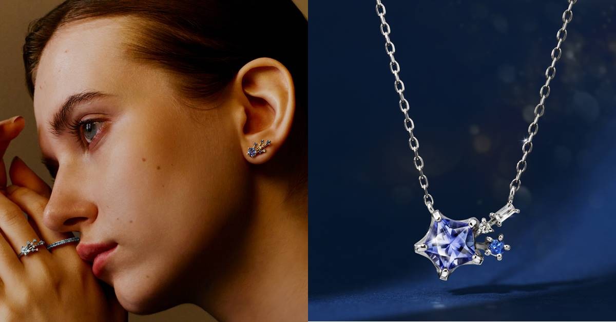 年終送禮推薦！東京珠寶 BIZOUX：以星空為靈感，坦桑石、海藍寶石最耀眼