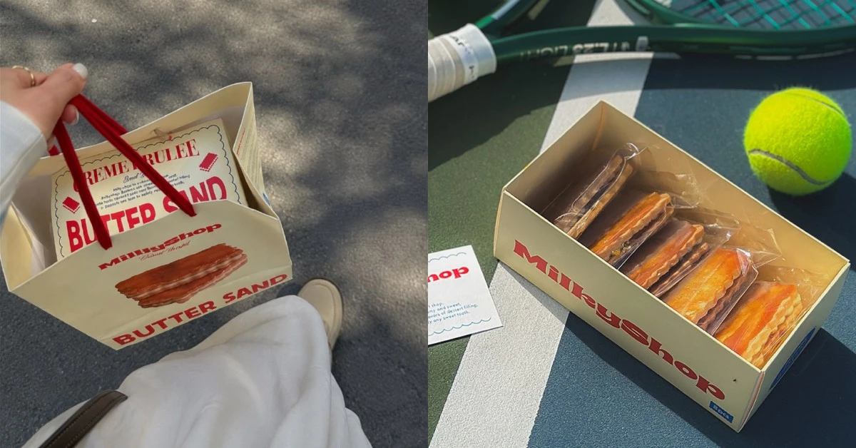 聖水洞排隊名店Milky Shop快閃來台！「焦糖奶油夾心餅」被譽為甜點界愛馬仕