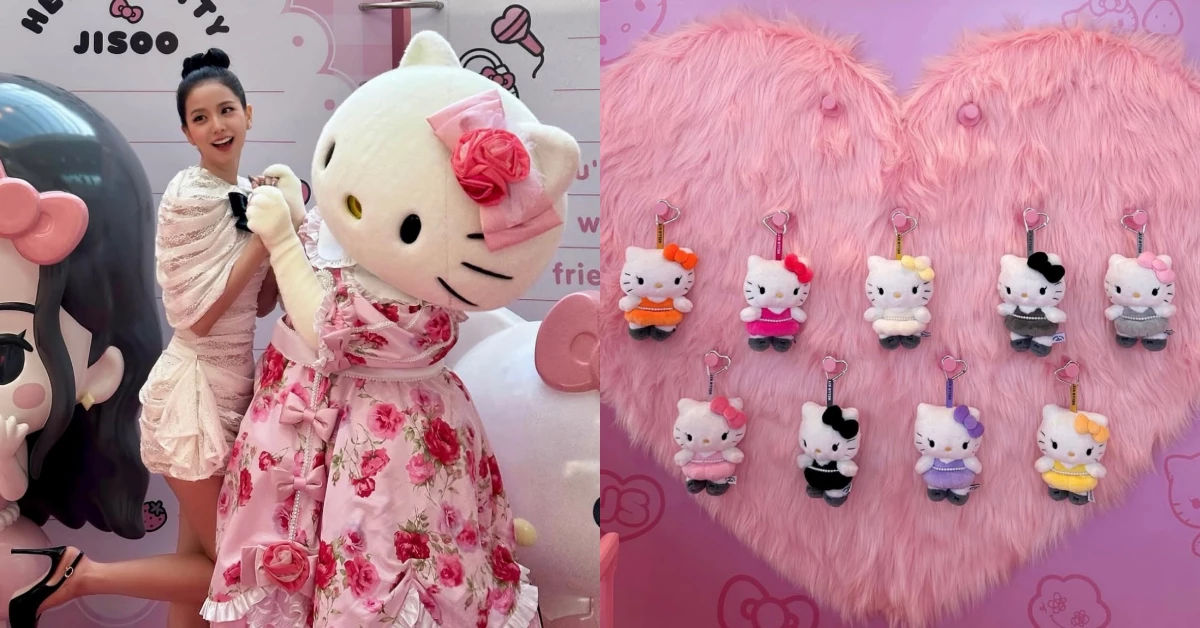 Jisoo  x Hello Kitty快閃店終於登台！預約網址、必買品項搶先看