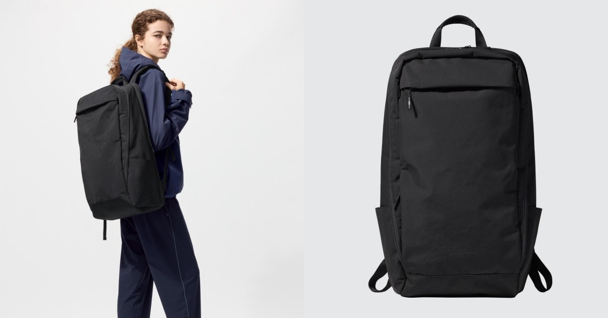 Uniqlo機能背包登場！4重點：防潑水材質＋筆電夾層，通勤族必收