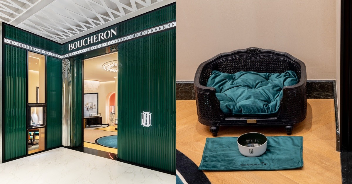 Boucheron寶詩龍進攻東區鑽石塔！6大空間亮點：設置寵物專區、打造Art Deco氛圍