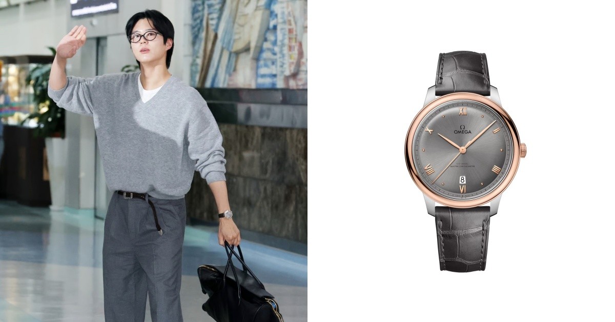 朴寶劍出席AAA機場穿搭男女必學！同款腕錶是「這品牌」，小資族也能入手