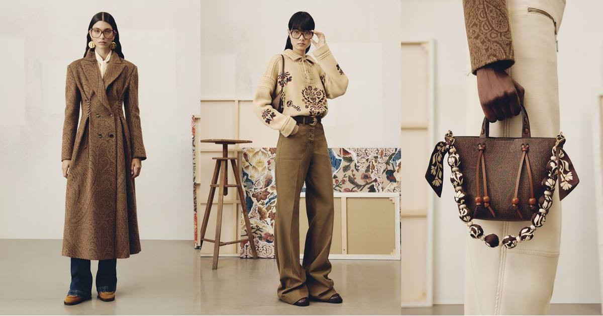 義大利ETRO 2025亮點解析！新款小牛皮Vela Bag更簡約實搭、Arnica包成夏季畫布