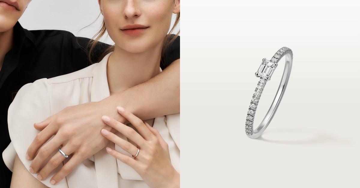十萬預算婚戒推薦16款！卡地亞「這款」當成求婚鑽戒也適合