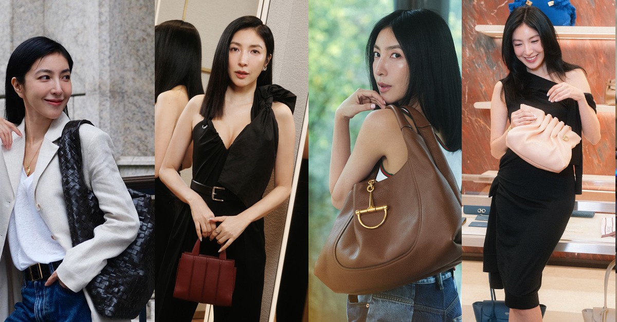 金鐘影后楊謹華私著12款愛包公開：Gucci、MaxMara、Prada…款式價格一次看