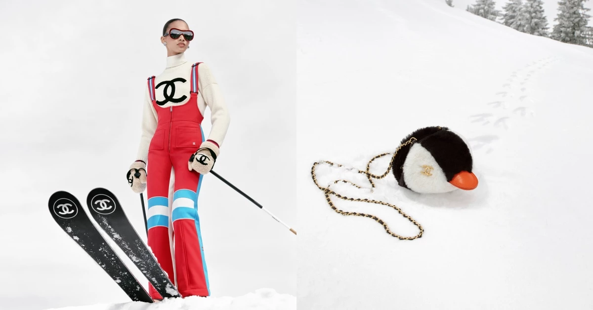 香奈兒「企鵝包」可愛度爆表！全新「Coco Neige」系列登場，絨毛包、雙色鞋萌翻冬季