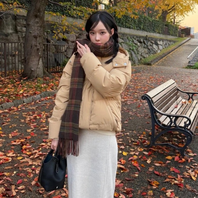 羽絨外套推薦aespa Winter示範4穿搭：「這樣做」視覺顯瘦10kg！