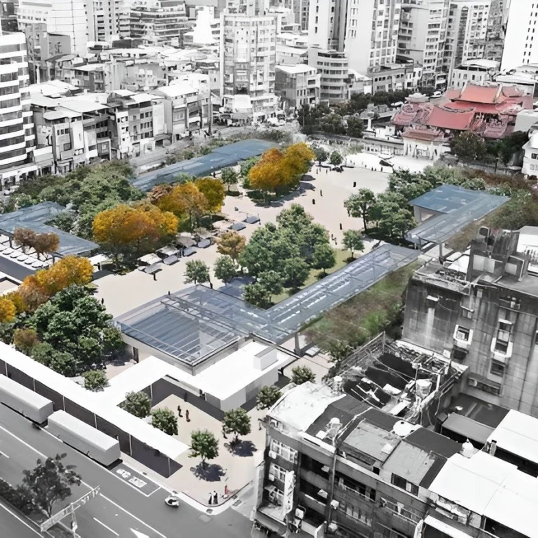 台北「新艋舺公園」即將完工！串連龍山寺、捷運、公車、YouBike