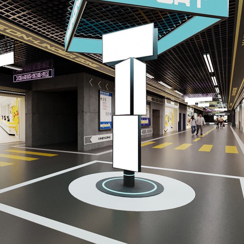 捷運西門站重新整修！「西門地下市」預計12月完工，動漫、K-Pop借鏡東京秋葉原