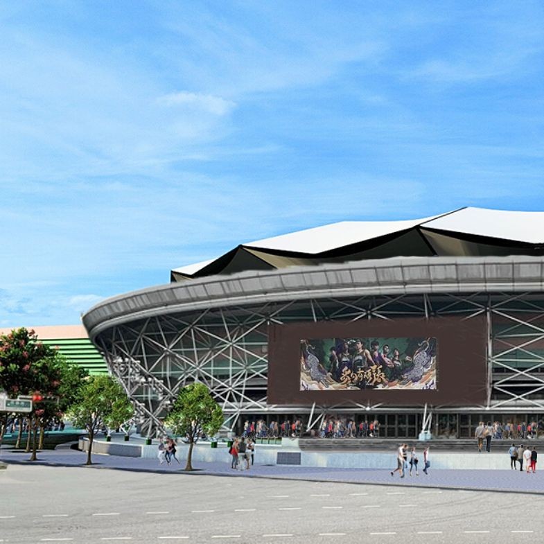 桃園「巨蛋」10月完工！全新體育館登場：中央廣場、周邊景觀一次看