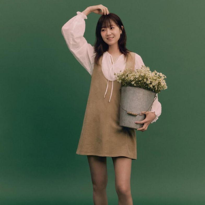 孔孝真示範洋裝穿搭4招：混搭公式必學，「這樣穿」超減齡