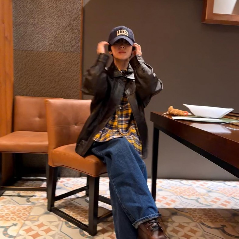 宋慧喬生日穿搭這套找到了！同款格子襯衫推薦、棒球帽千元入手