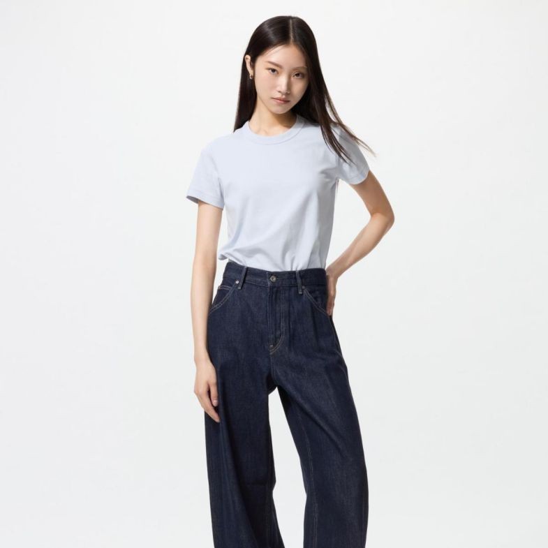 Uniqlo牛仔褲版型5解析：繭型褲、直筒褲，「這款」是長腿顯瘦神器