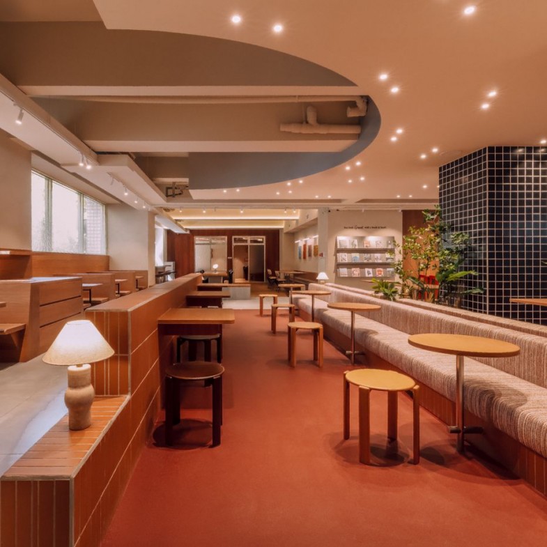 設計迷必逛！台北「伯朗咖啡科大店」新開幕，攜手HAY打造質感空間