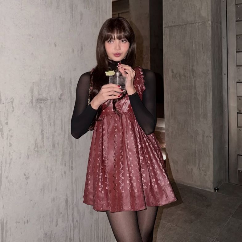 Lisa洋裝穿搭5招公式！LV洋裝「這樣穿」甜酷比例一次到位