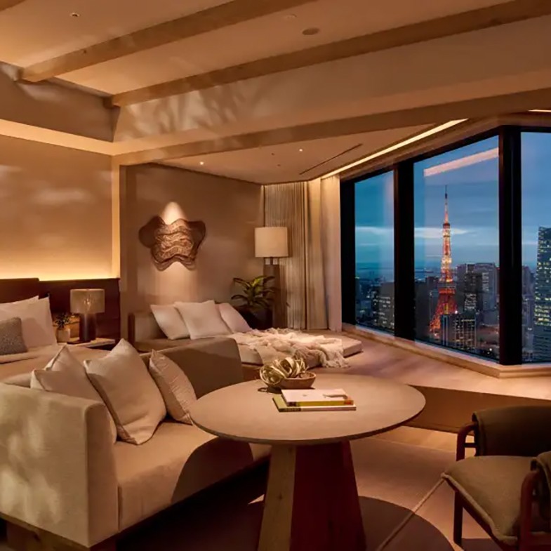 東京新飯店推薦！「壹酒店」赤坂高空夜景美到失控，房內就能欣賞東京鐵塔