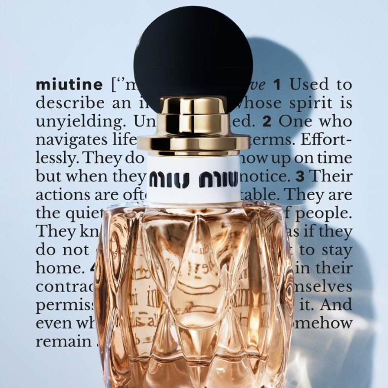 【美妝經濟】萊雅×Miu Miu合作！2025首款香水Miutine登場，精品美妝版圖再升級