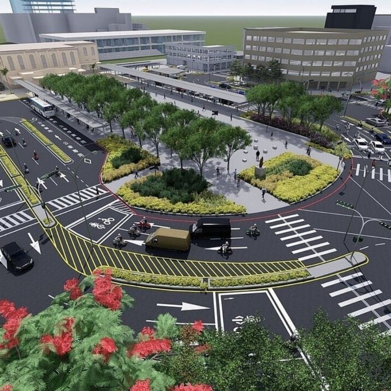台南新地標「火車站前廣場」2027年完工！串連捷運綠線、整合人車動線