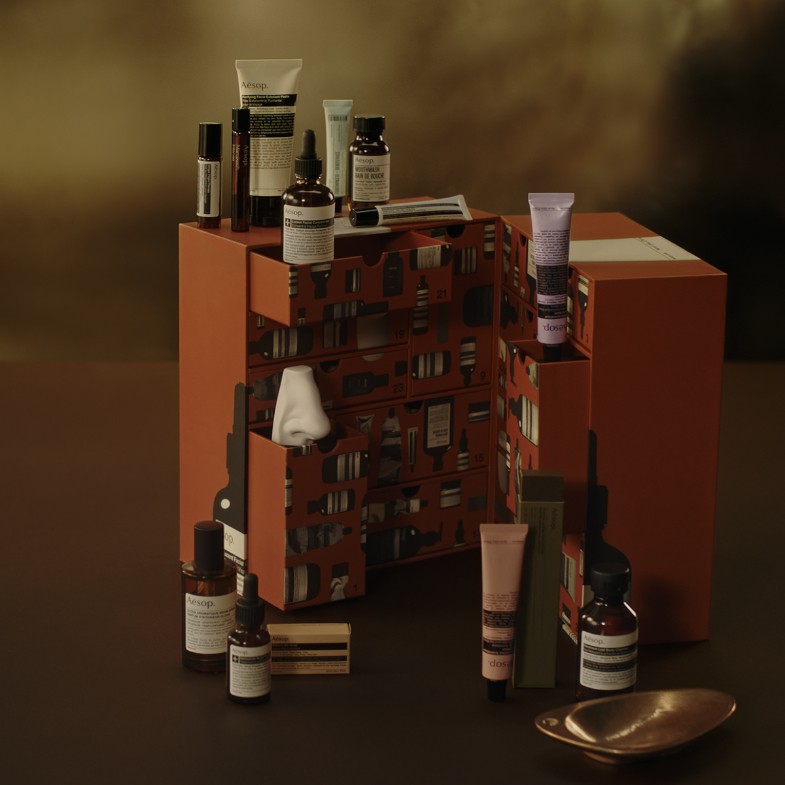 Aesop首款聖誕倒數月曆台灣上市！8款香氛美妝正貨，11月限量開賣
