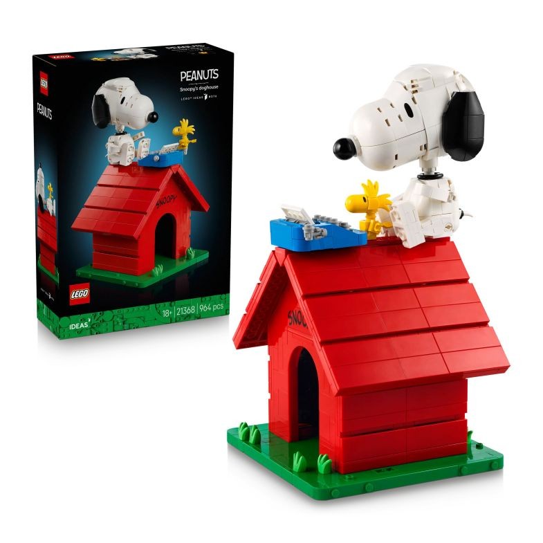樂高Lego全新「史努比小屋」秒殺登場！多種場景變換模式，價格、販售資訊一次看