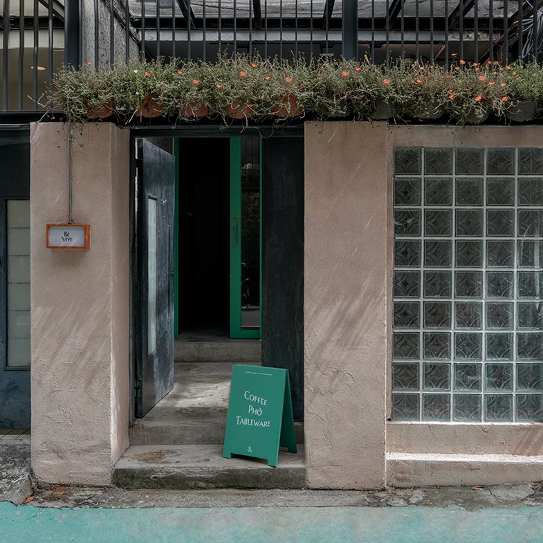 忠孝新生咖啡店「BéVive」藏身老宅：隱藏比專門店還厲害的「越南河粉」
