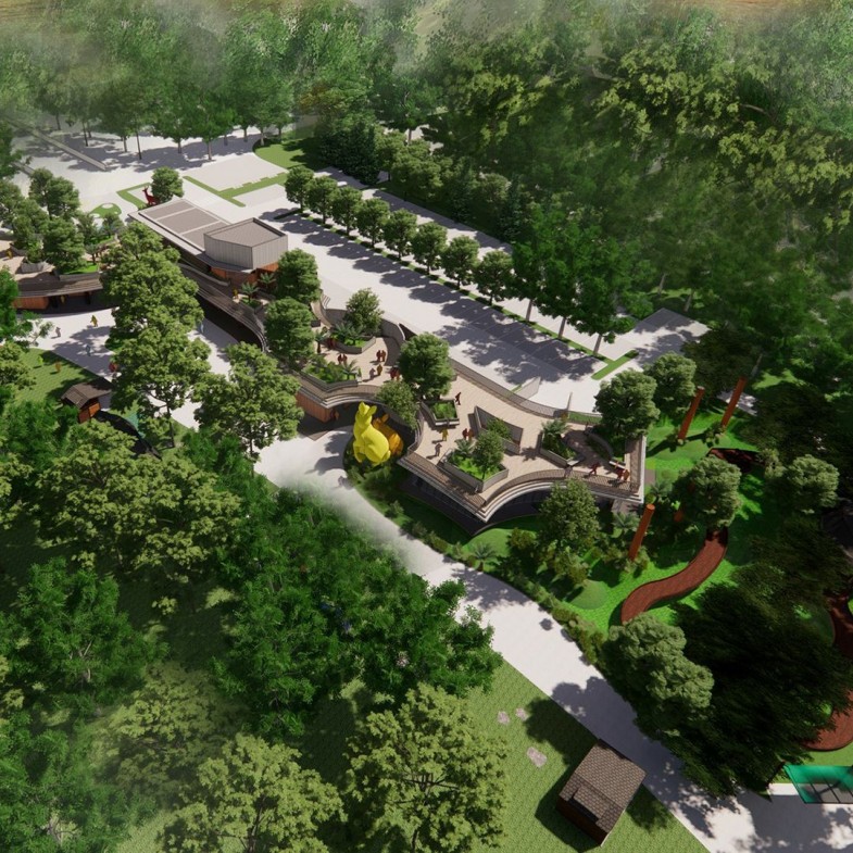 高雄第二座動物園！內門觀光休閒園區年底完工，全台唯一原生花園