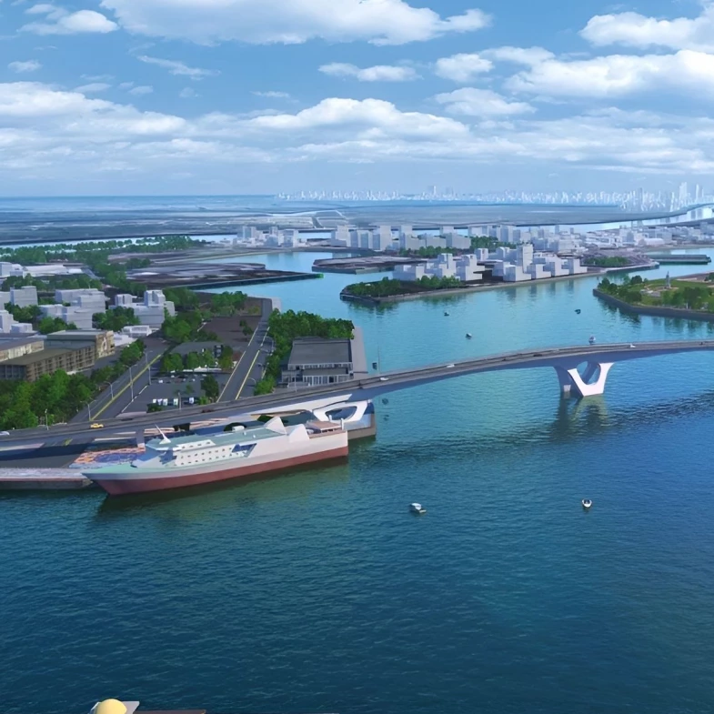 台南「安平跨港大橋 」2028年完工！串連全新飯店度假村「逸點亦旅」