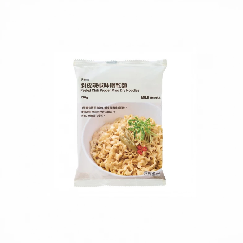 無印良品新美食！Threads上爆紅「剝皮辣椒味噌乾麵」一包難求