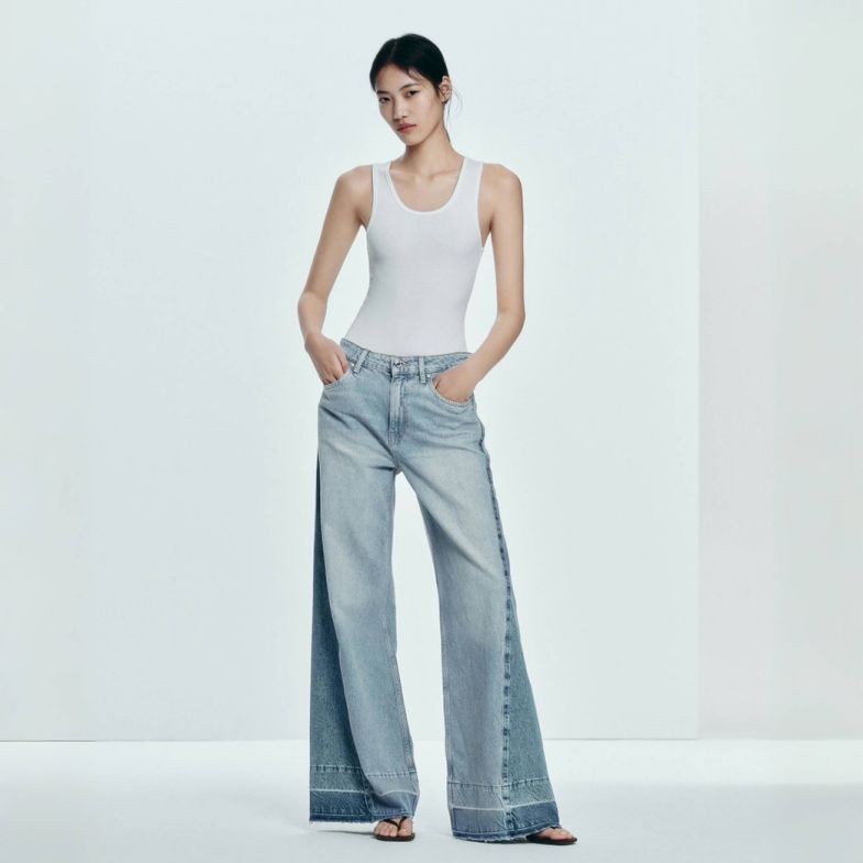寬版牛仔褲穿搭更顯瘦！Jennie、Karina親自示範，6款平價推薦