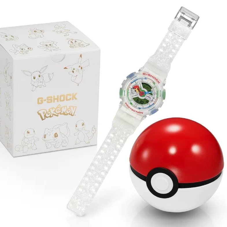 當國民錶遇見國民IP！G-Shock×寶可夢30週年限量錶，從設計彩蛋到精靈球錶盒一次看懂