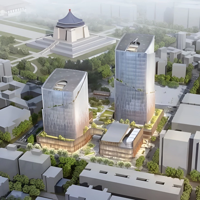 台北高樓新地標「經濟部大樓」登場！結合商場、串連中正紀念堂